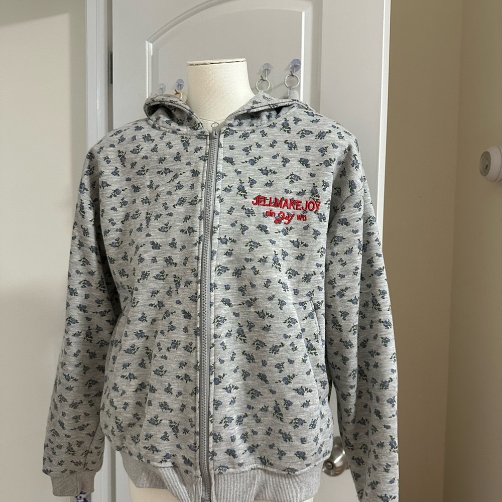 Girls Gray Hoodie
